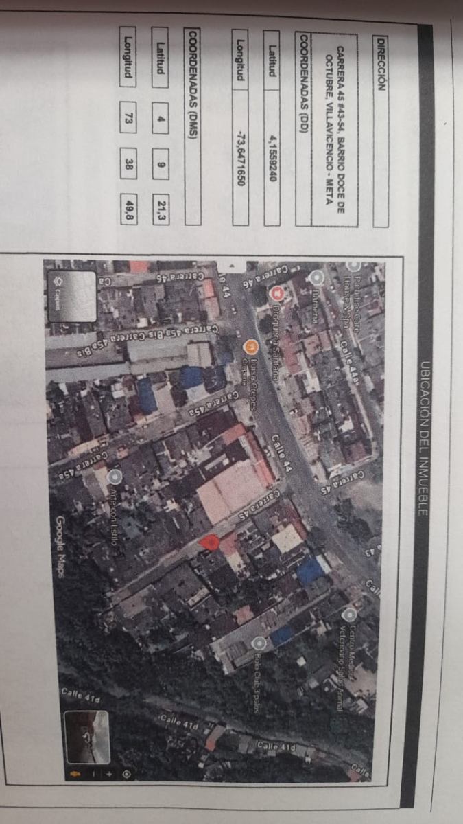 Cra. 45 # 43-54, Villavicencio, Meta, Colombia